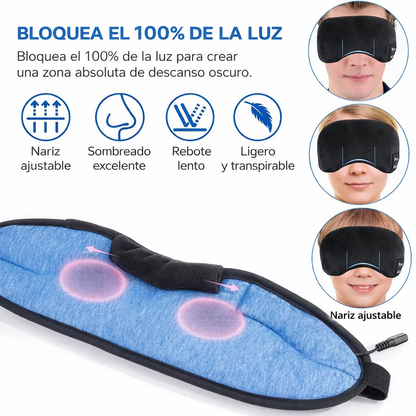 Antifaz Con Audifonos Para Dormir