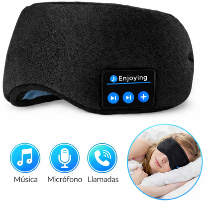 Antifaz Con Audifonos Para Dormir
